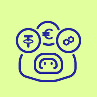 Illustration of the second benefit feature on a crypto trading platform
